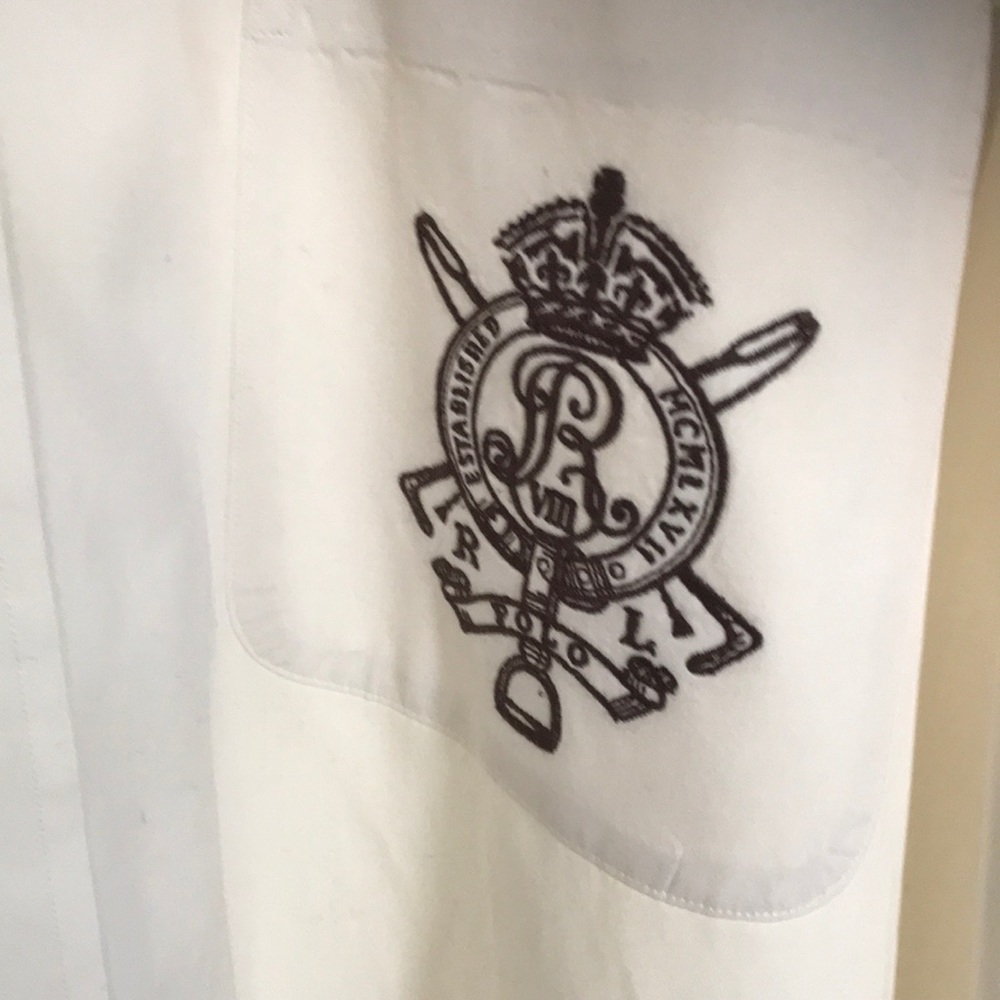 COPY - Gorgeous vintage blue label Ralph Lauren shirt - Picture 3 of 4